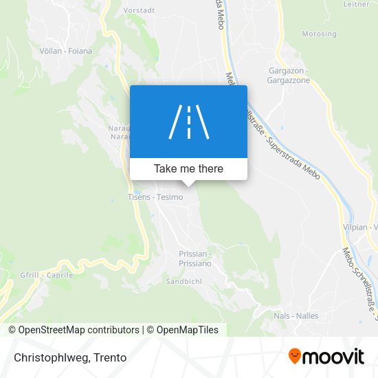 Christophlweg map