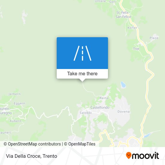 Via Della Croce map