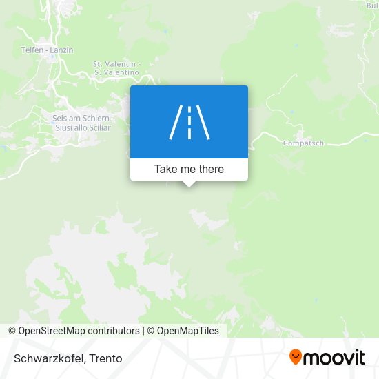 Schwarzkofel map