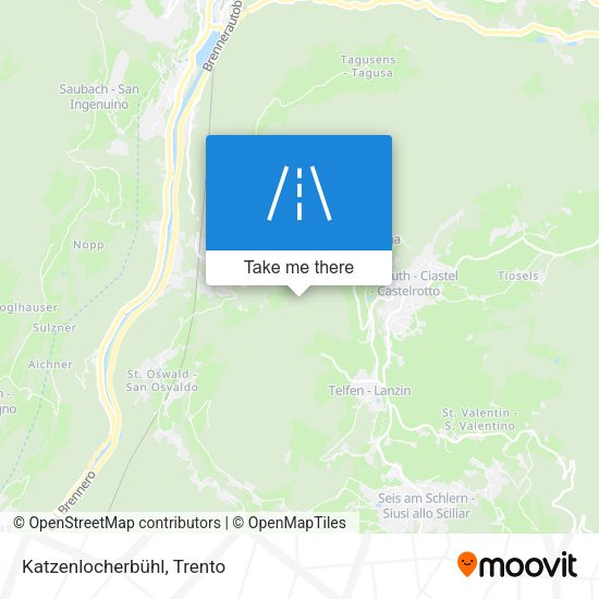 Katzenlocherbühl map