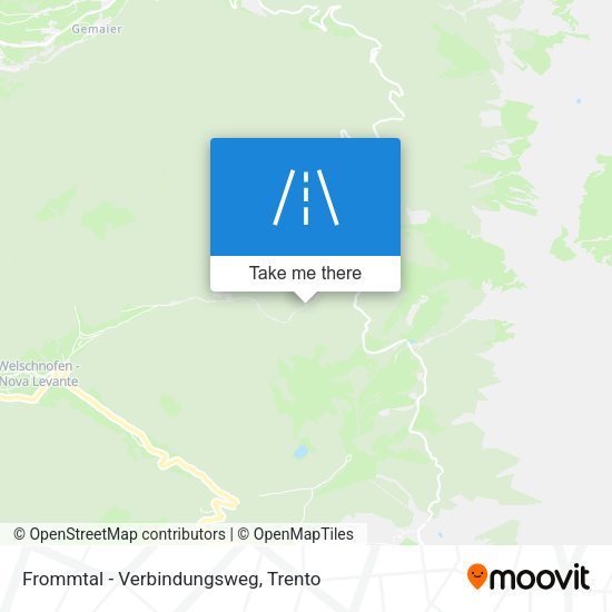 Frommtal - Verbindungsweg map