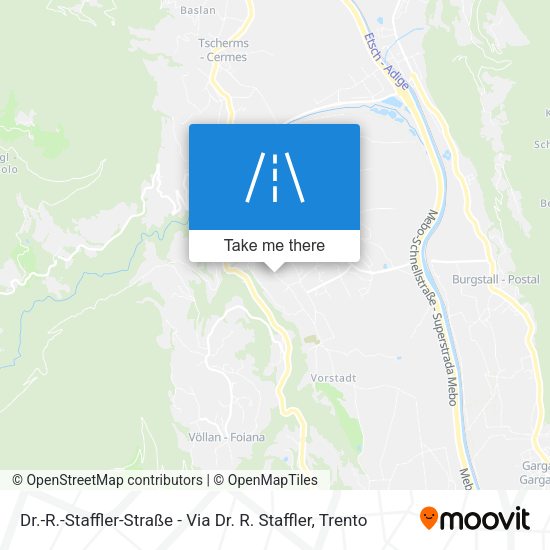 Dr.-R.-Staffler-Straße - Via Dr. R. Staffler map