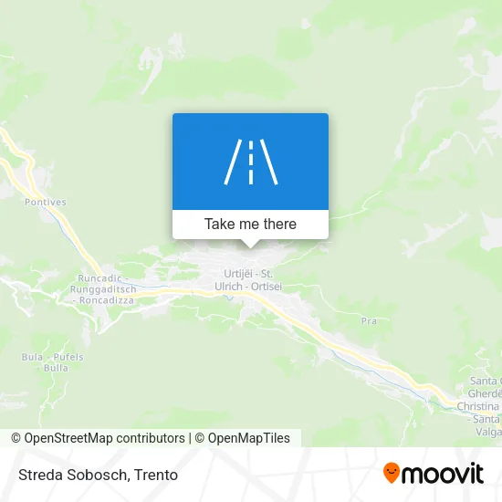 Streda Sobosch map