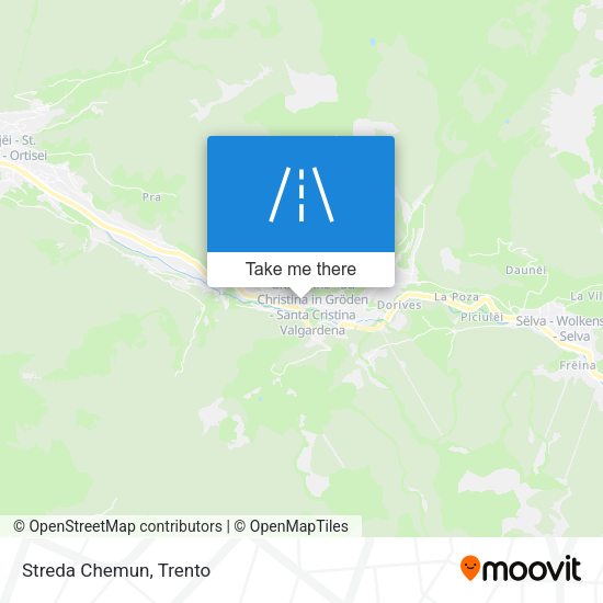Streda Chemun map