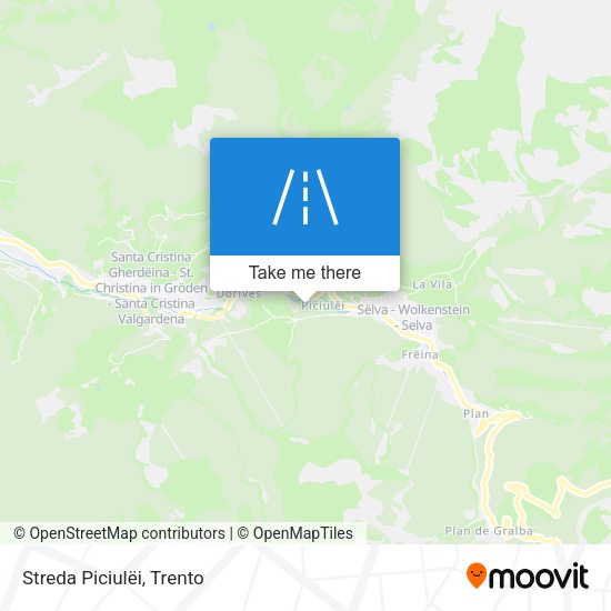 Streda Piciulëi map