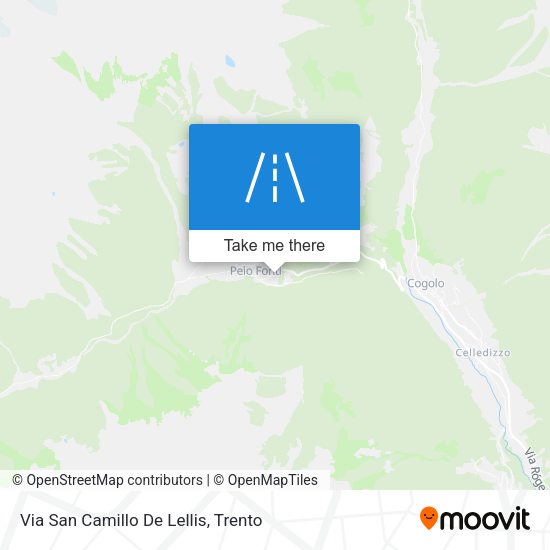 Via San Camillo De Lellis map
