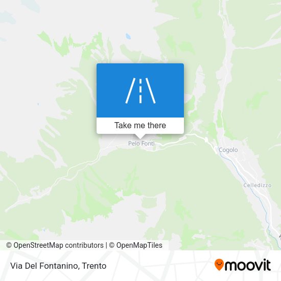 Via Del Fontanino map