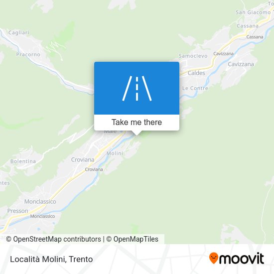 Località Molini map