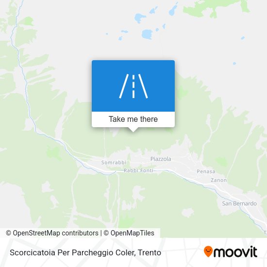 Scorcicatoia Per Parcheggio Coler map