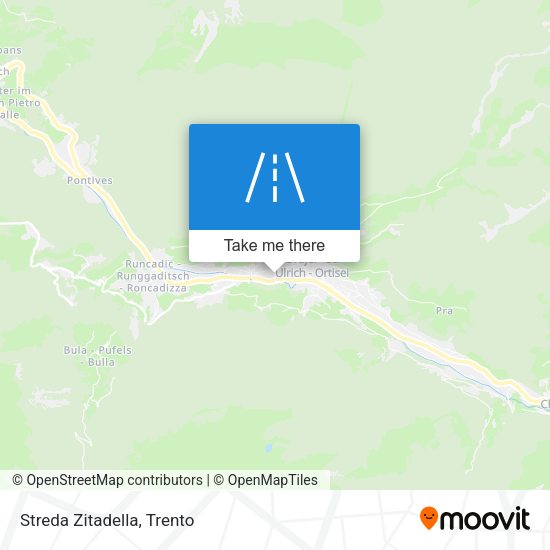 Streda Zitadella map