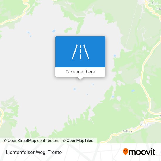 Lichtenfelser Weg map
