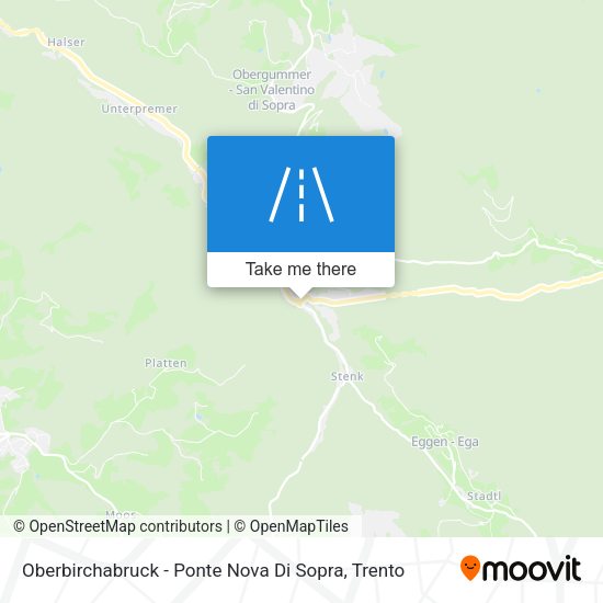 Oberbirchabruck - Ponte Nova Di Sopra map