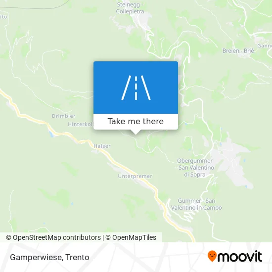 Gamperwiese map