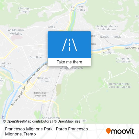 Francesco-Mignone-Park - Parco Francesco Mignone map
