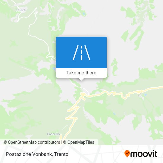 Postazione Vonbank map