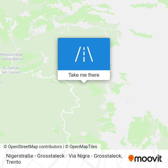 Nigerstraße - Grosstaleck  -   Via Nigra - Grosstaleck map