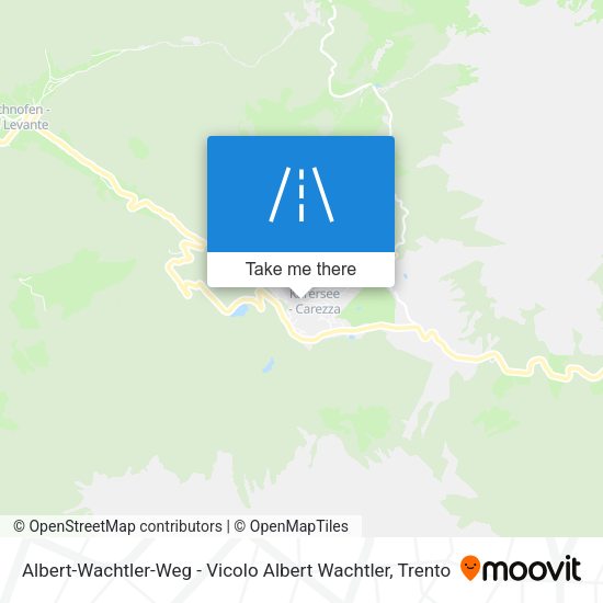 Albert-Wachtler-Weg - Vicolo Albert Wachtler map