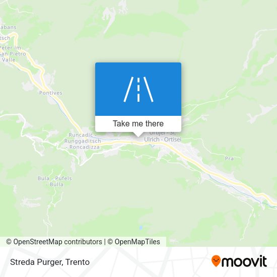 Streda Purger map