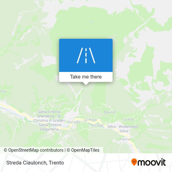 Streda Ciaulonch map
