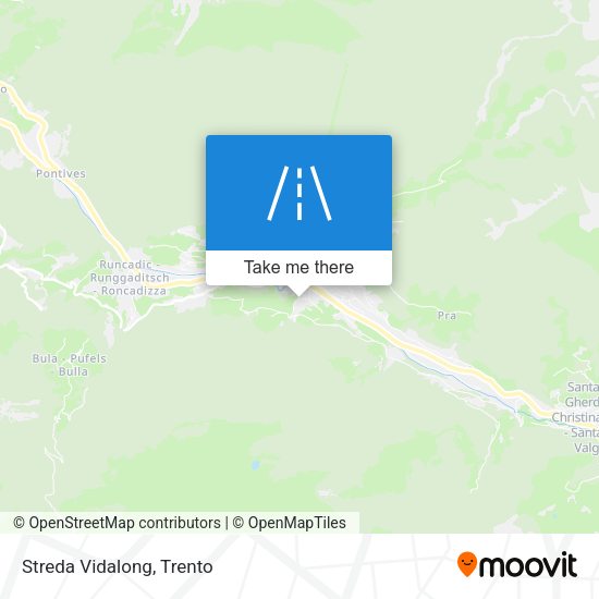 Streda Vidalong map