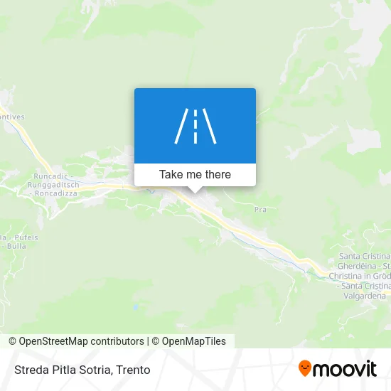 Streda Pitla Sotria map