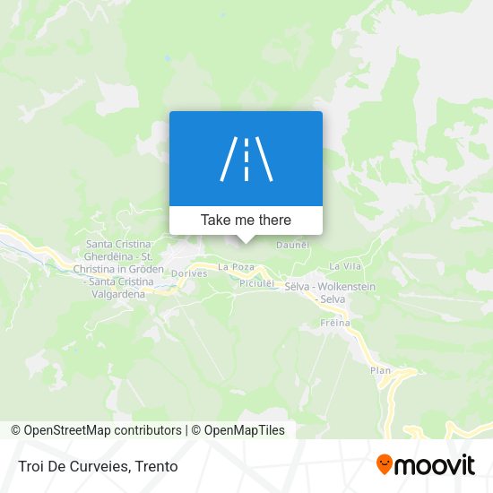 Troi De Curveies map