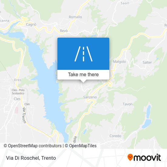 Via Di Roschel map