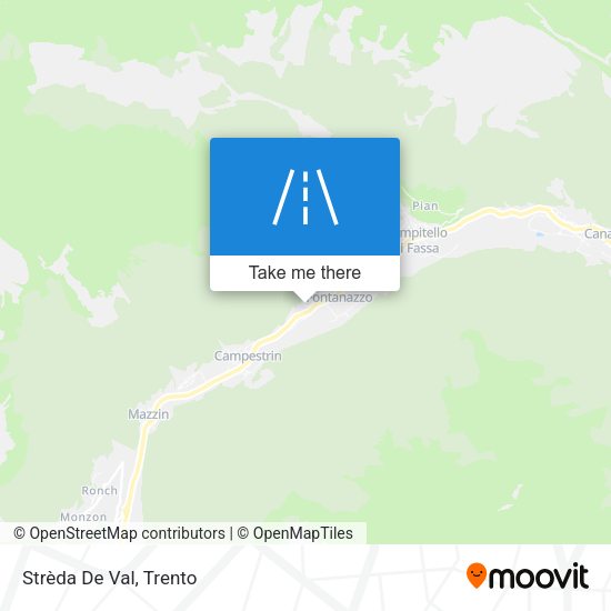 Strèda De Val map