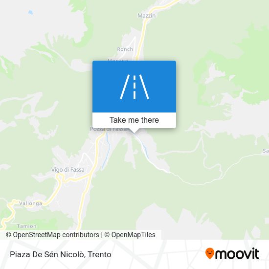 Piaza De Sén Nicolò map