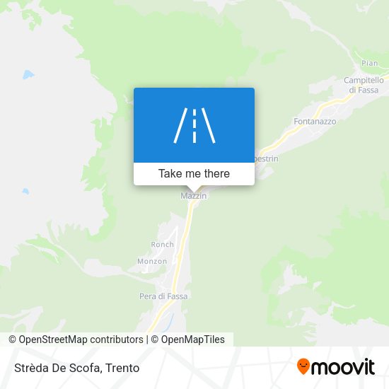 Strèda De Scofa map