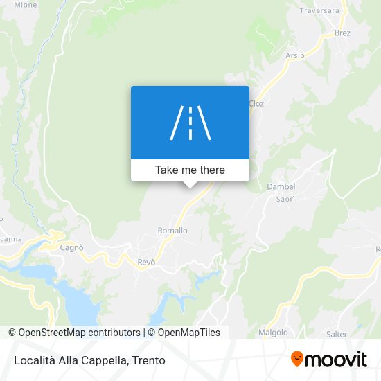 Località Alla Cappella map