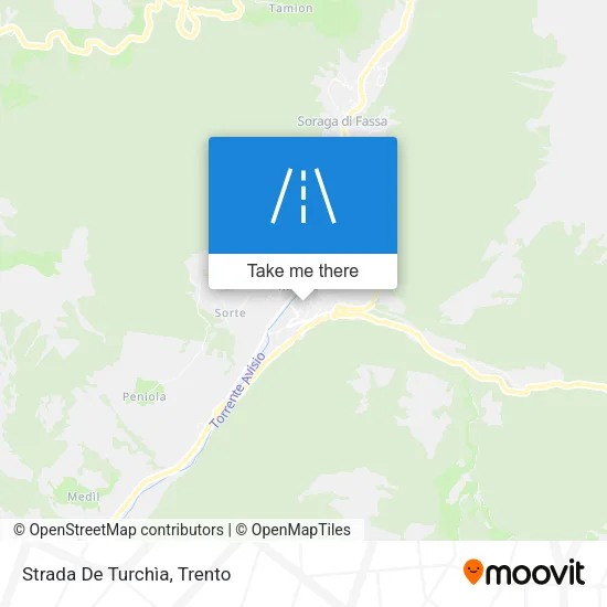 Strada De Turchìa map
