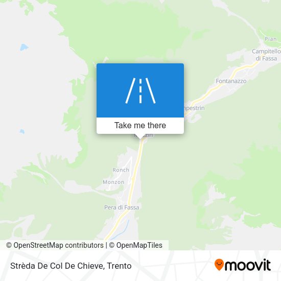 Strèda De Col De Chieve map