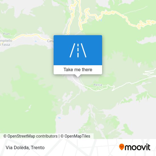 Via Dolèda map