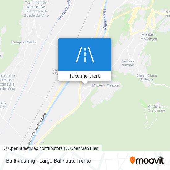 Ballhausring - Largo Ballhaus map