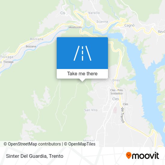 Sinter Del Guardia map