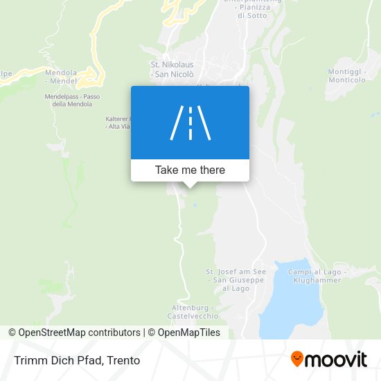 Trimm Dich Pfad map