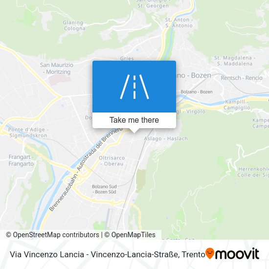Via Vincenzo Lancia - Vincenzo-Lancia-Straße map