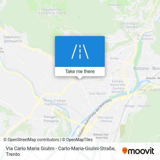 Via Carlo Maria Giulini - Carlo-Maria-Giulini-Straße map
