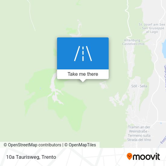 10a Taurisweg map