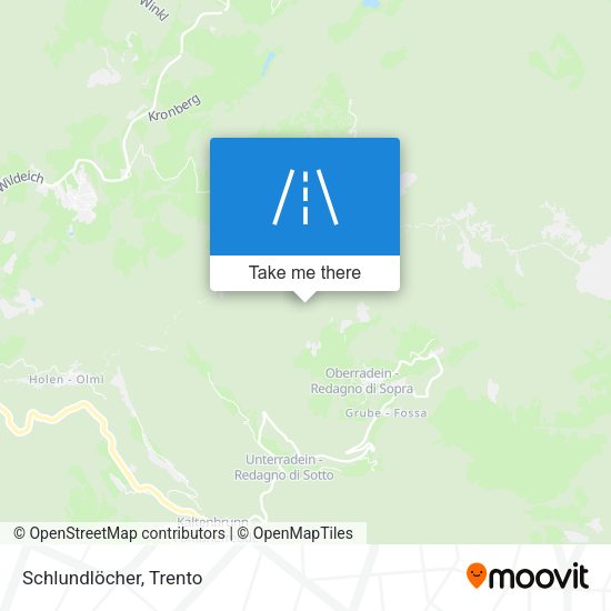 Schlundlöcher map