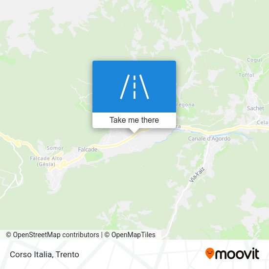 Corso Italia map