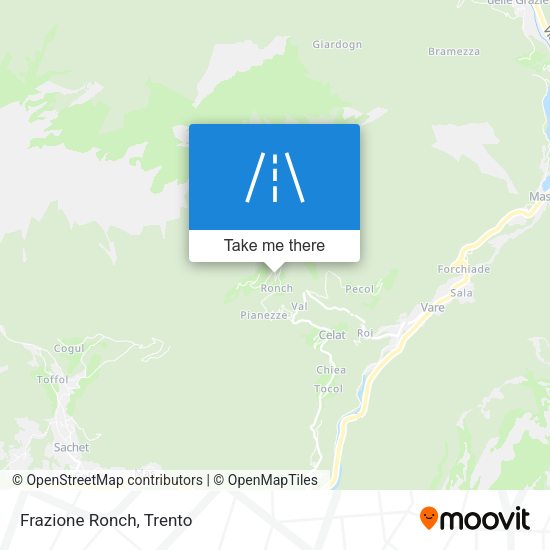 Frazione Ronch map