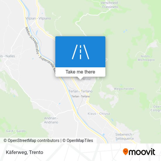 Käferweg map