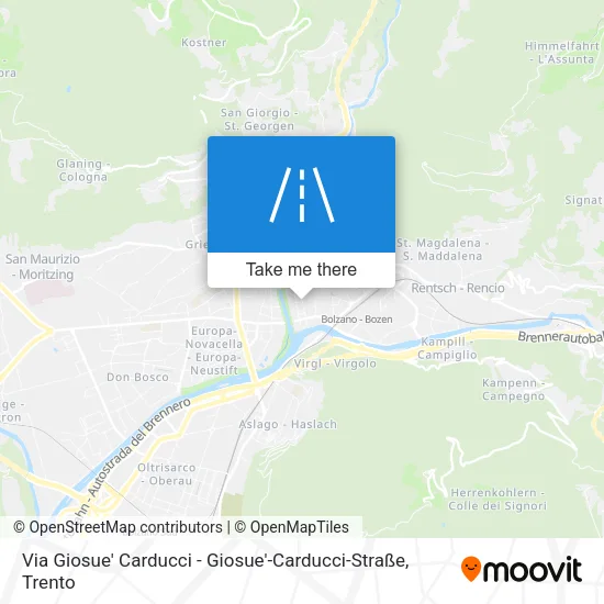 Via Giosue' Carducci - Giosue'-Carducci-Straße map