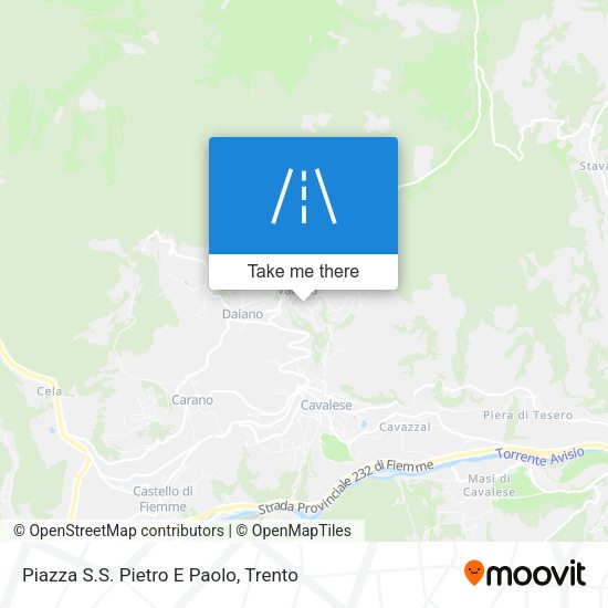 Piazza S.S. Pietro E Paolo map