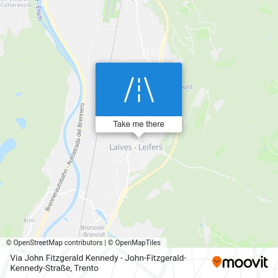 Via John Fitzgerald Kennedy - John-Fitzgerald-Kennedy-Straße map