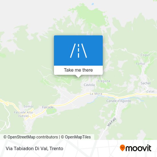 Via Tabiadon Di Val map