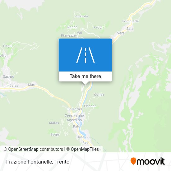 Frazione Fontanelle map