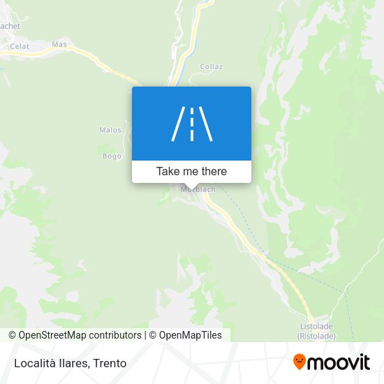 Località Ilares map
